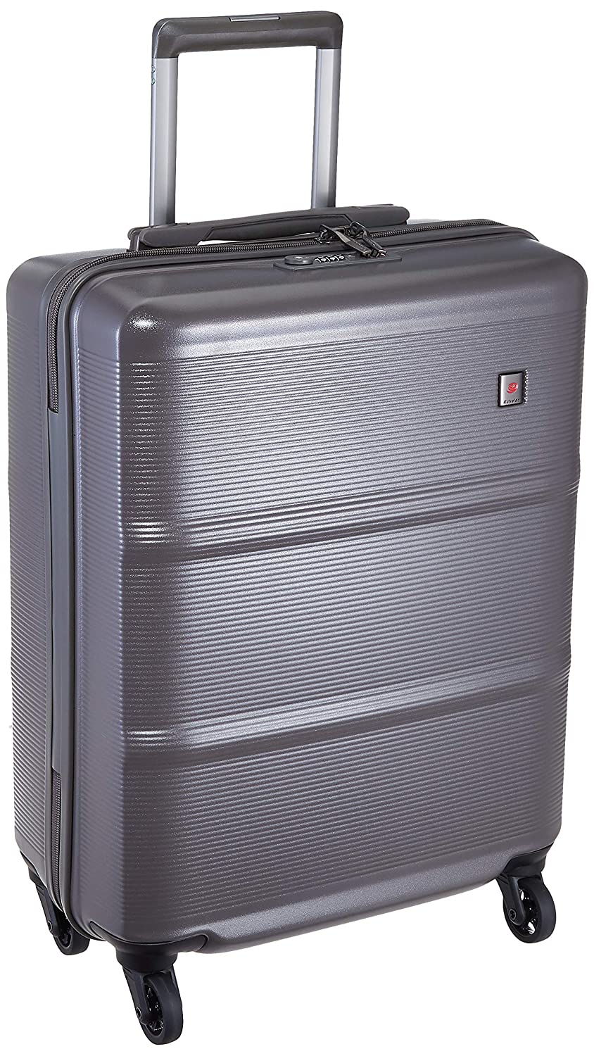 Echolac Colette Medium Grey Hard Sided Cabin Suitcase Trolley 55cm (PC094) Echolac New